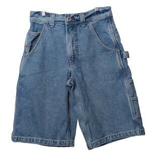 JNCO Workman 2700 Carpenter Shorts Mens 28 Vintage 90s Y2K Baggy Denim